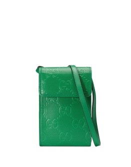 GG logo-embossed mini bag
