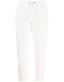 drawstring cropped trousers