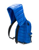 hood detailed padded backpack