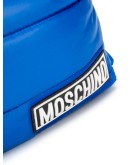hood detailed padded backpack