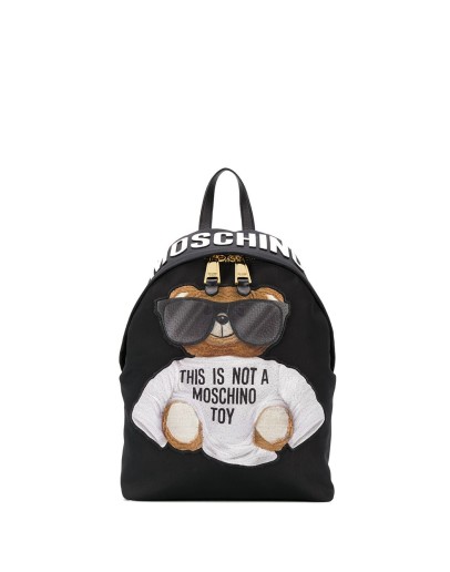 teddy bear logo backpack