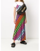 lettering logo plaque belt bag