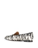 zebra pattern loafers