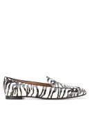 zebra pattern loafers