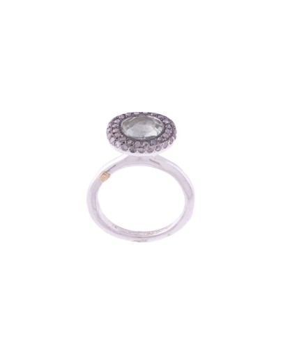 Beenu Prasiolite ring