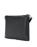 Polly logo print medium crossbody bag