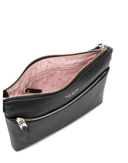 Polly logo print medium crossbody bag
