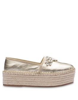 mordoré leather espadrilles
