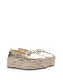 mordoré leather espadrilles