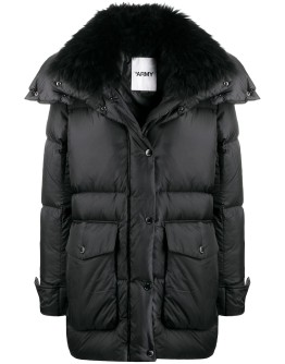 spread collar coat
