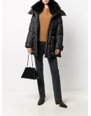 spread collar coat
