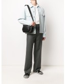 stitch-logo shoulder bag