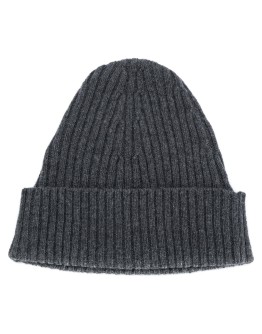 rib-knit beanie