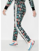 jewel pattern track trousers