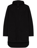 hooded coat