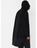 hooded coat