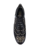 studded Oxford shoes