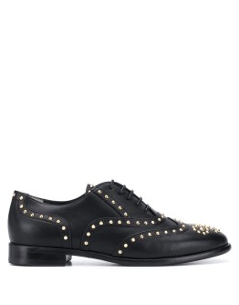 studded Oxford shoes