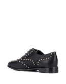 studded Oxford shoes