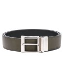 reversible textured leather belt