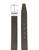 reversible textured leather belt