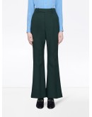 cropped flared trousers