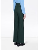 cropped flared trousers