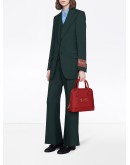cropped flared trousers