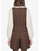 Square G print playsuit