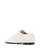 square toe derby shoes