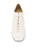 square toe derby shoes