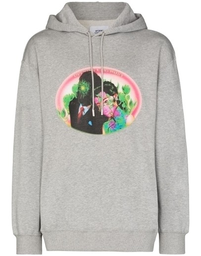 Figures print hoodie