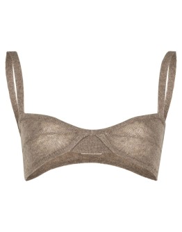 Eda fine-knit bralette