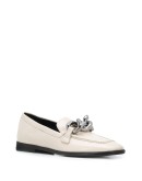chunky chain loafers