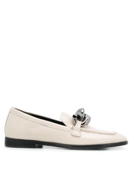 chunky chain loafers