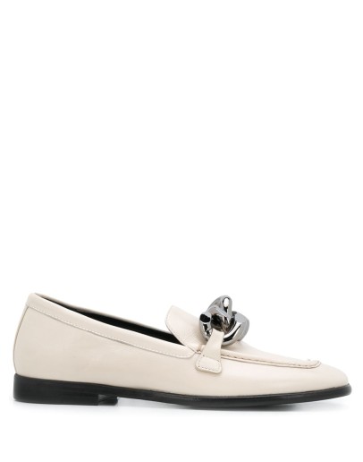 chunky chain loafers