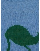 Beverly Hills cherries intarsia-knit top