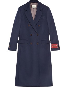 double-breasted coat 