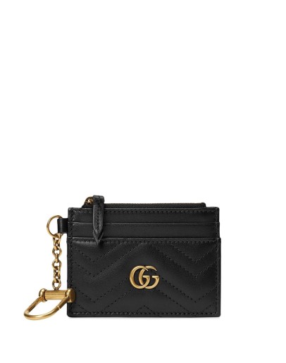 GG Marmont keychain wallet