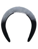 logo-print headband