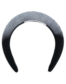 logo-print headband