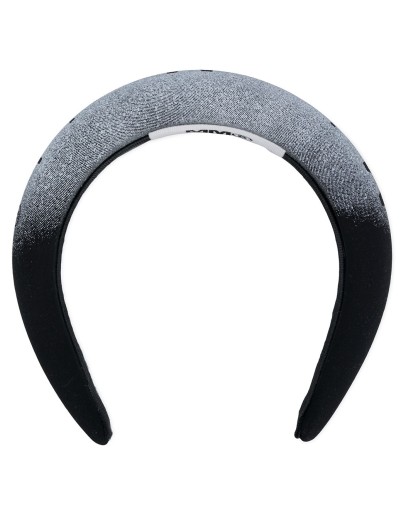 logo-print headband