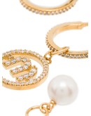mismatched hoop earrings