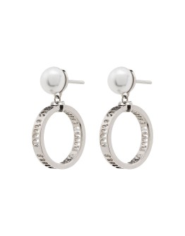 hoop cut-out earrings