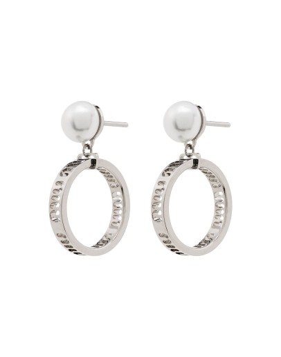 hoop cut-out earrings
