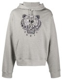 Varsity Tiger logo-print hoodie