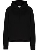 logo-print drawstring hoodie
