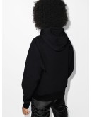 logo-print drawstring hoodie