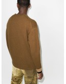 logo intarsia-knit jumper