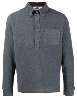 Brook button-down polo